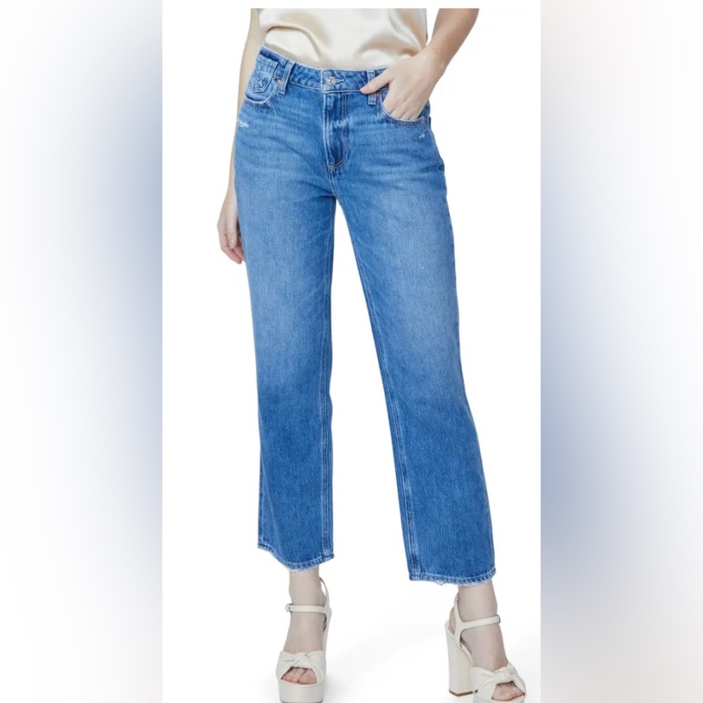 Paige Noella High Waist Crop Jeans Size 24
